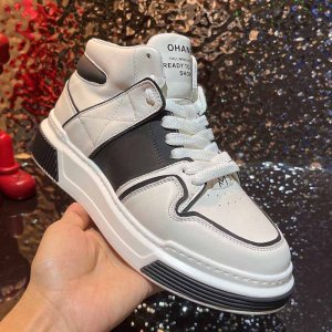 (image for) x1151-p295 European station high-top shoes Korean version versatile 2023 new autumn men's shoes sports casual shoes